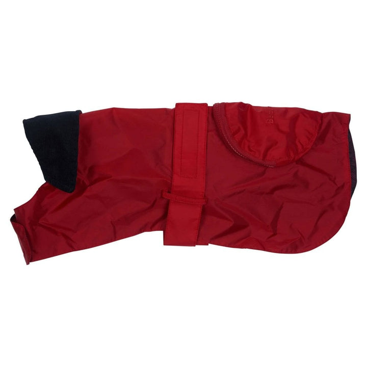 The Barbour Waterproof Pack Away Dog Coat in Red#Red