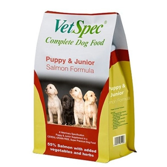 VetSpec Complete Puppy & Junior Salmon Dog Food 2kg