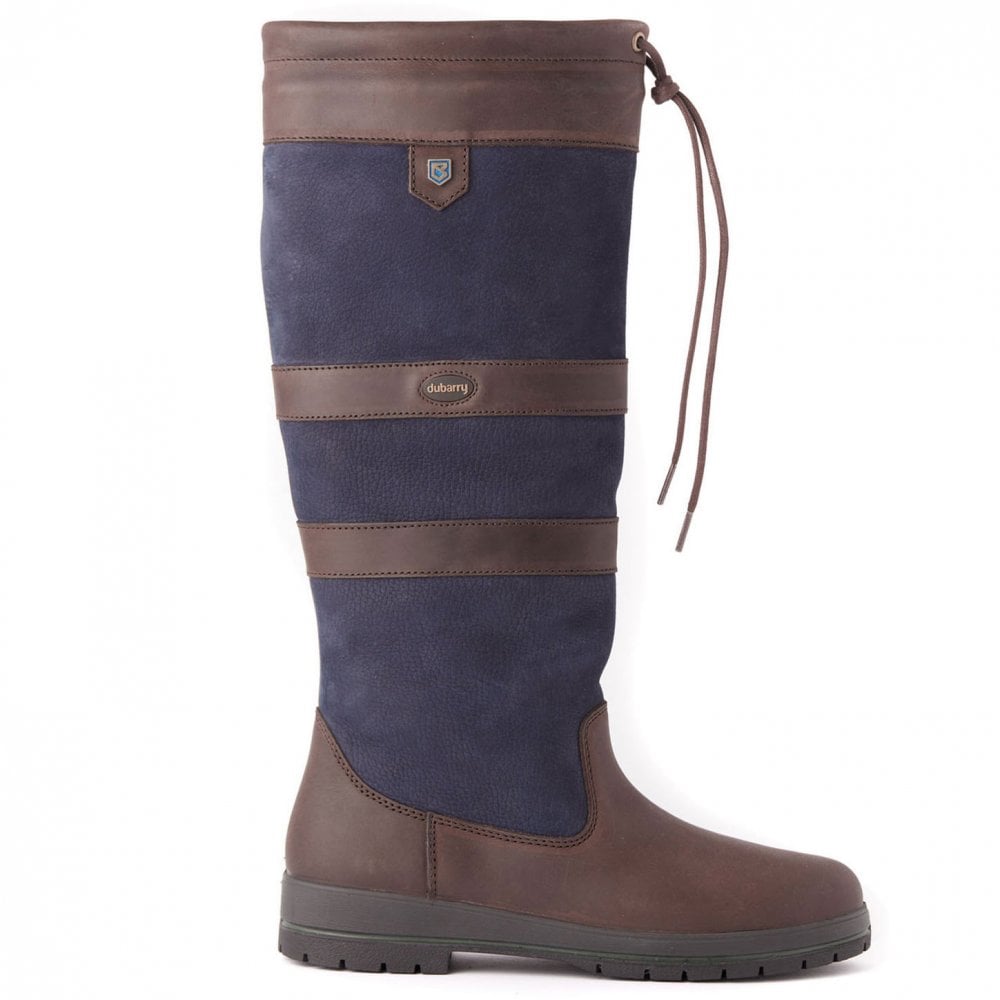 Dubarry Galway Country Boots in Navy#Navy