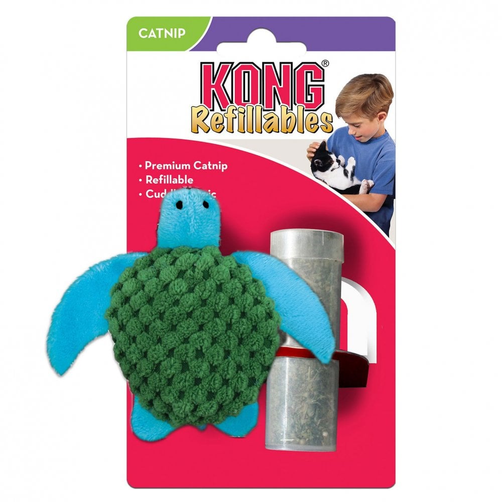 Kong Refillables Turtle Catnip Cat Toy