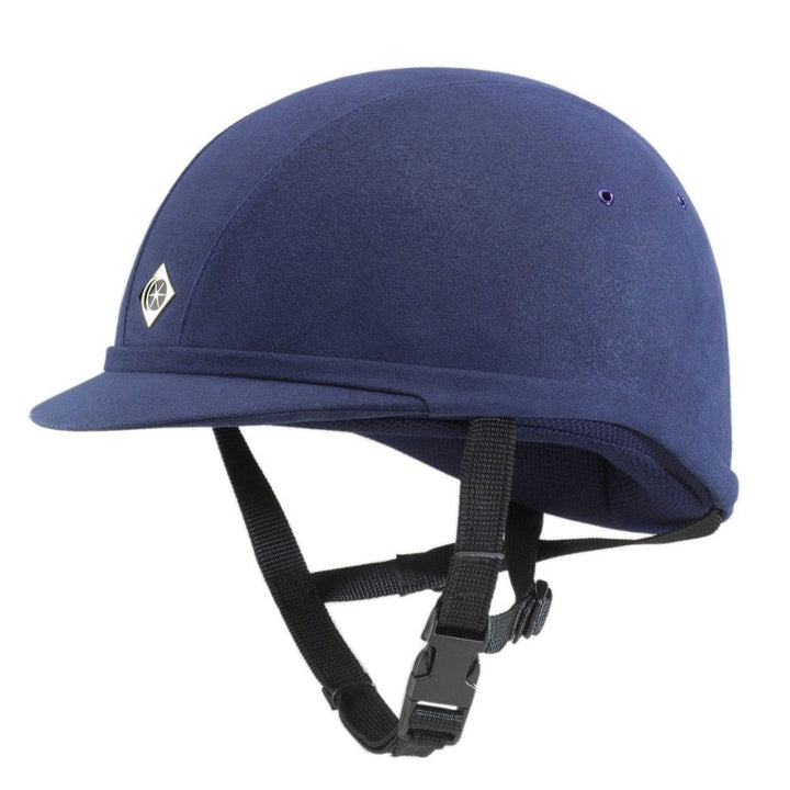 The Charles Owen YR8 Riding Hat in Navy#Navy