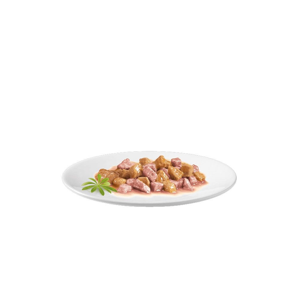 Gourmet Gold with Salmon & Chicken in Gravy Cat Food Mini Tin