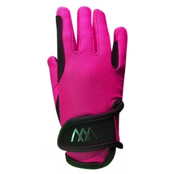 The Woof Wear Young Rider Pro Glove in Pink#Pink