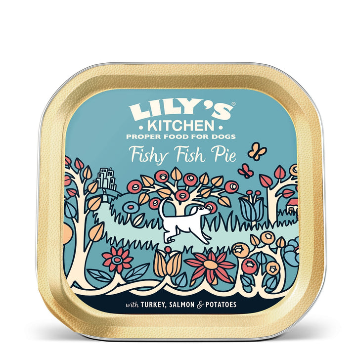 Lily's Kitchen Fishy Fish Pie Grain Free Dog Food 150g