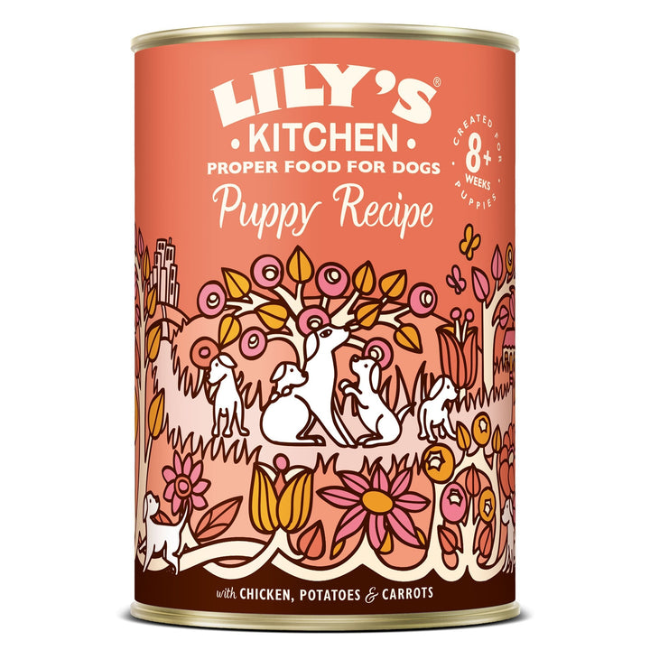 Lilys Kitchen Grain Free Chicken Recipe For Puppies 400g
