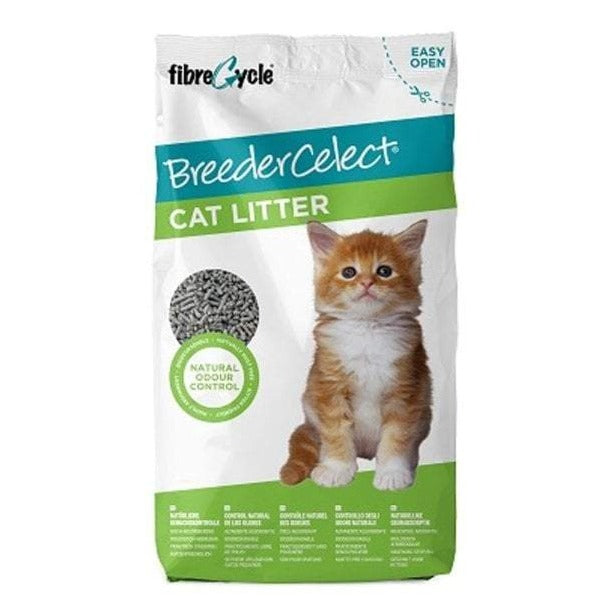 Breeder Celect Recycled Paper Pellet Cat Litter 10L