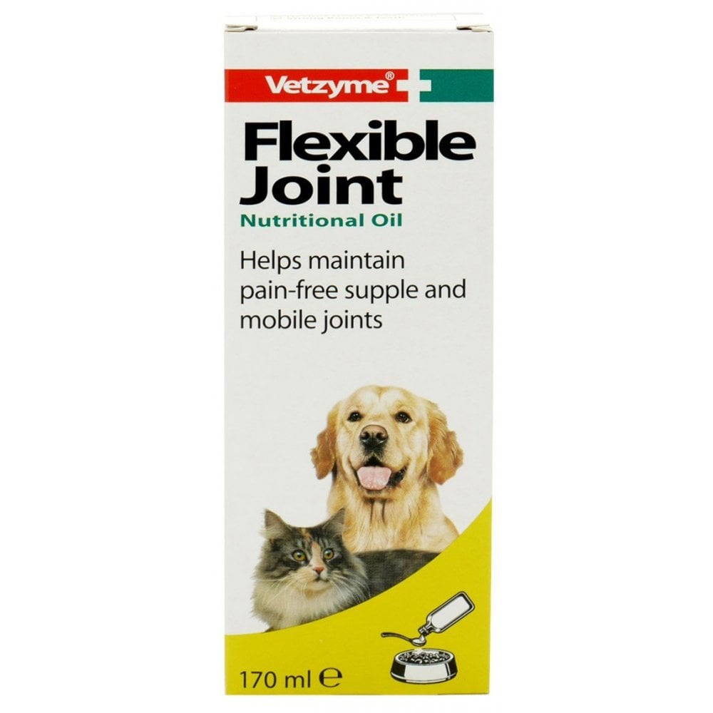 Vetzyme Flexible Joint Oil For Cats and Dogs 150ml
