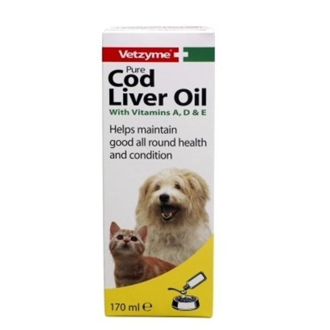 Vetzyme Pure Cod Liver Oil 150ml