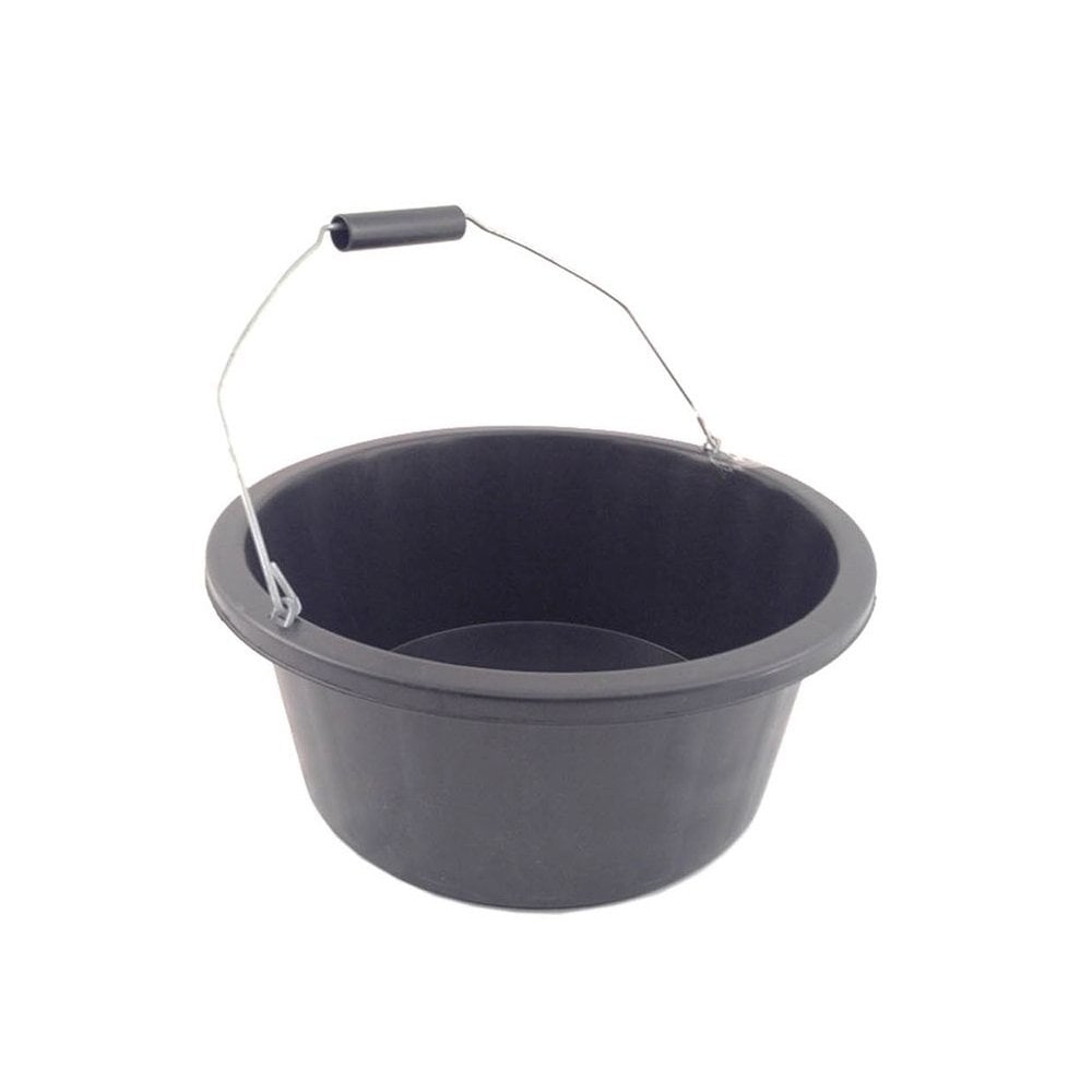 The Feed Bucket For Horses and Ponies in Black#Black