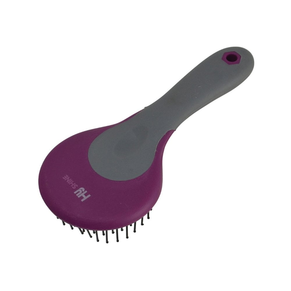Hy Sport Active Groom Mane & Tail Brush in Purple#Purple