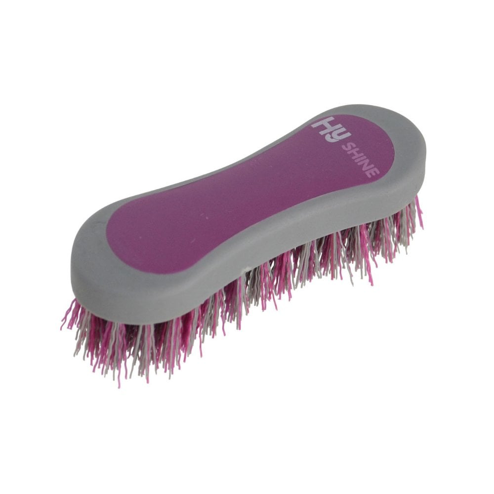 The Hy Sport Active Groom Hoof Brush in Purple#Purple