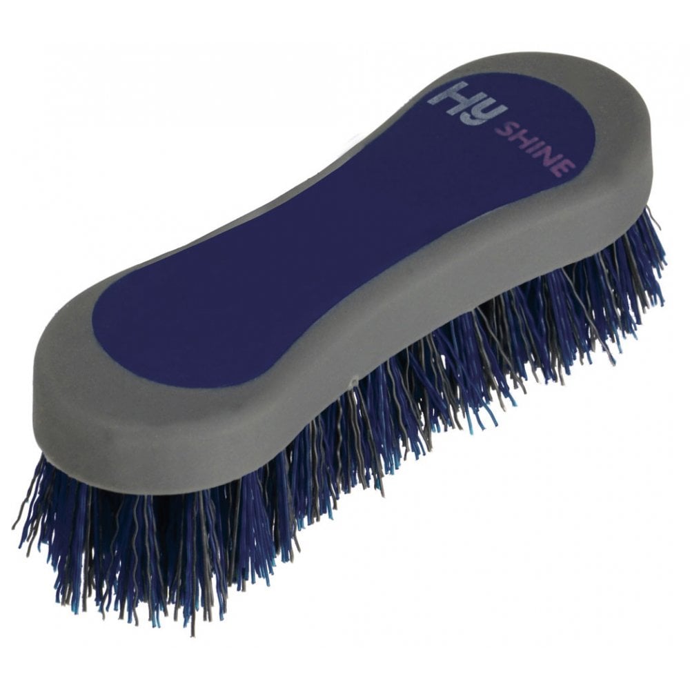 The Hy Sport Active Groom Face Brush in Navy#Navy