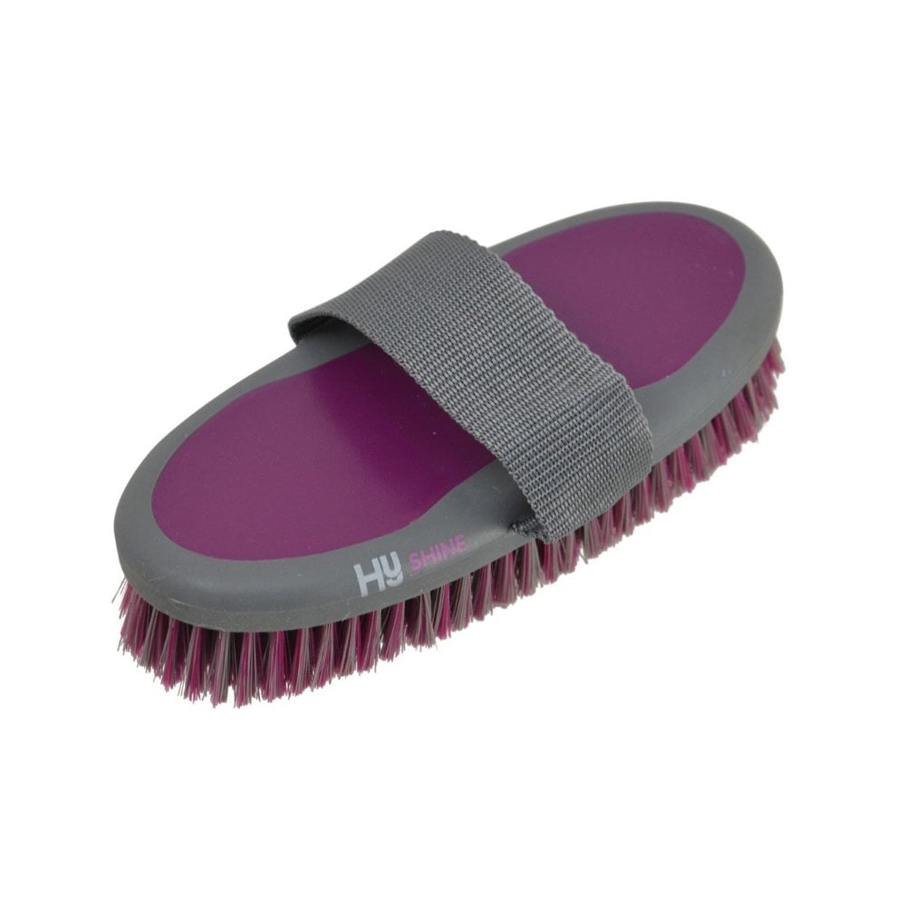 Hy Sport Active Groom Body Brush in Purple#Purple