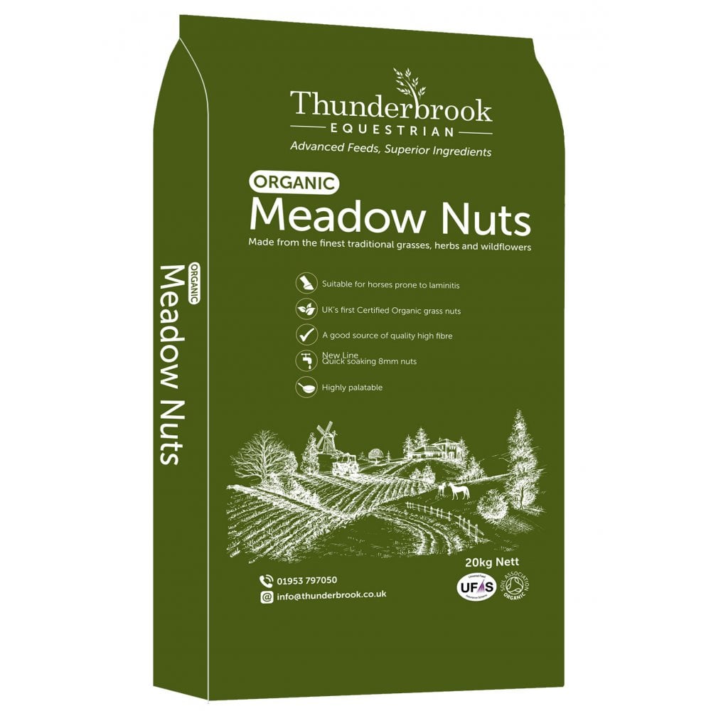 Thunderbrook Organic Meadow Nuts for Horses 20kg
