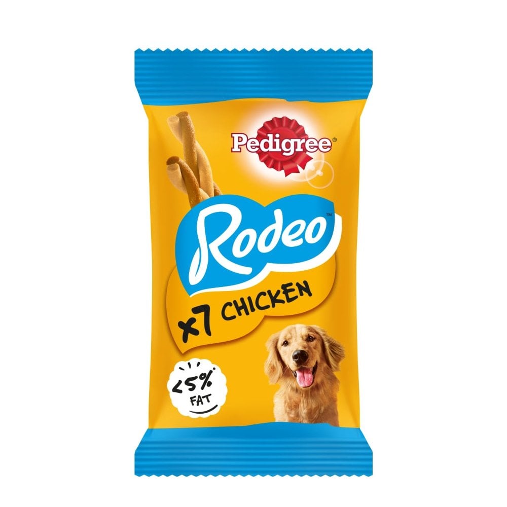 Pedigree Rodeo Dog Treats with Chicken (7 Stick Pack)