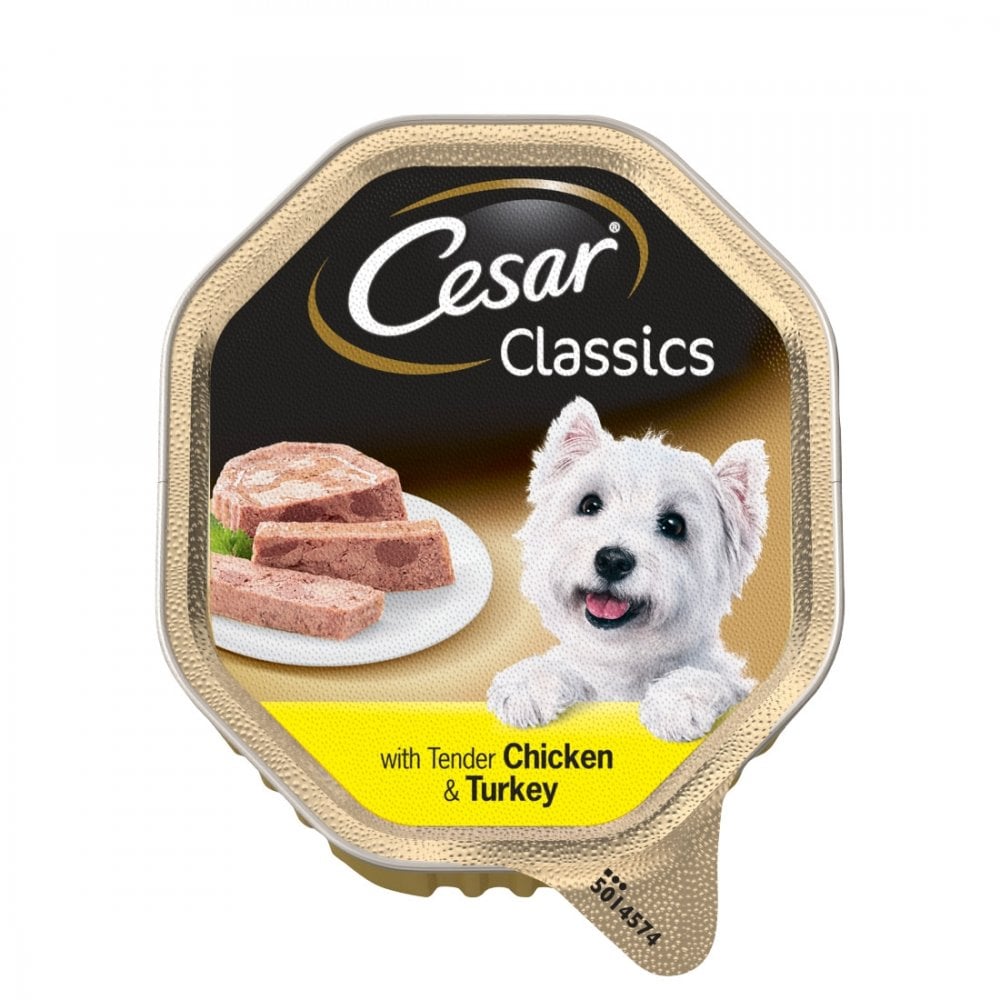 Cesar Classics with Chicken and Turkey Dog Food Multipack