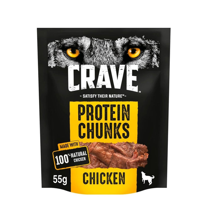 Crave Protein Chunks with Chicken Multipack Dog Treats
