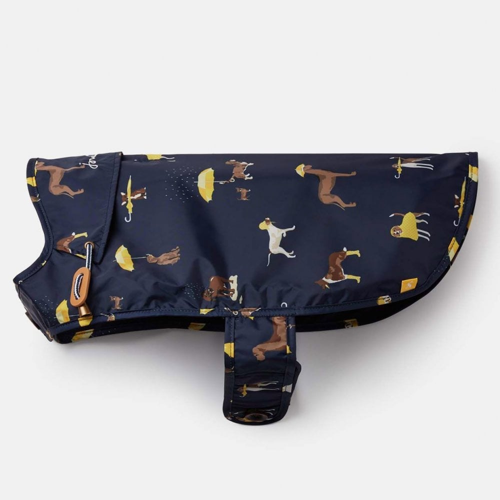 Joules Water Resistant Printed Raincoat for Dogs