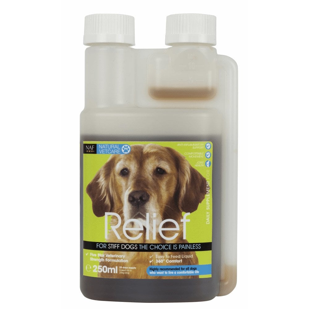 Natural Vet Care Relief Joint Supplement for Dogs 250ml