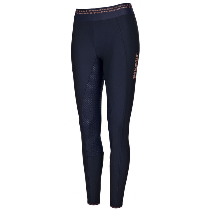 Pikeur Ladies Juli Grip Riding Tights in Navy#Navy