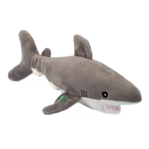 The Ancol Made for Cuddle Shark Dog Toy in Grey#Grey