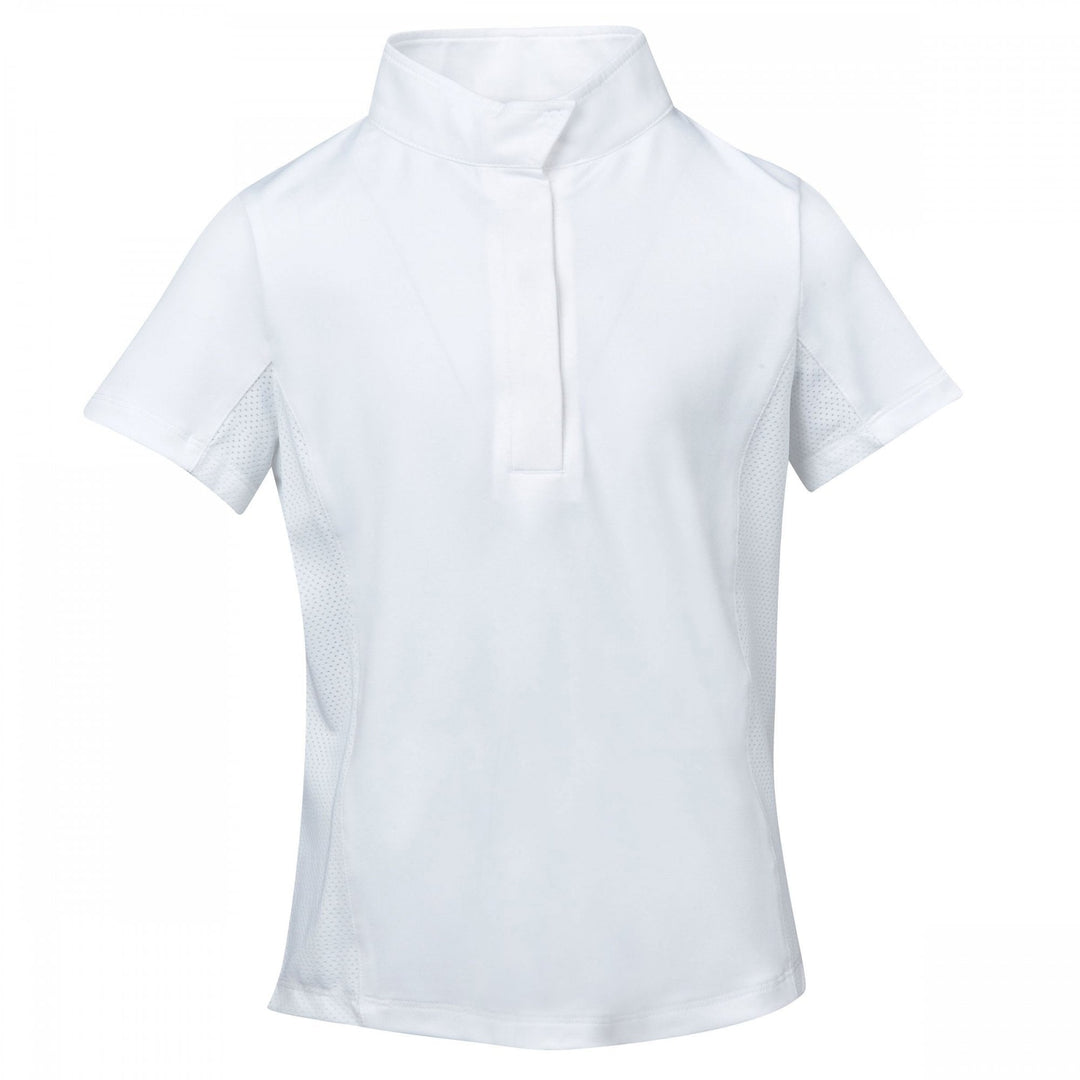 The Dublin Childs Ria Short Sleeve Competition Top in White#White