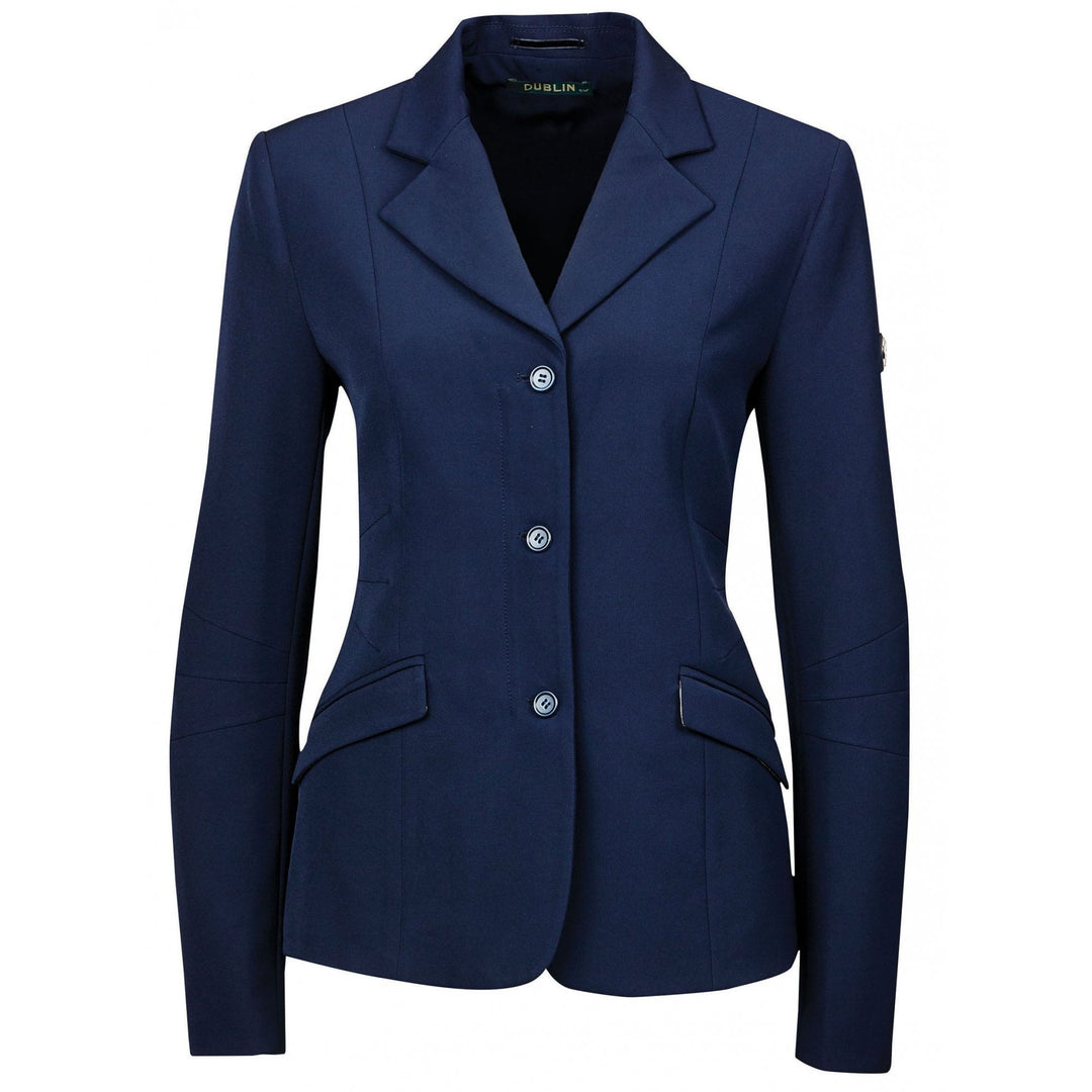 The Dublin Ladies Casey Tailored Competition Jacket in Navy#Navy
