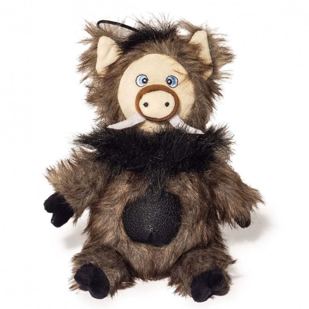 Danish Design Wilbur The Wild Boar Plush Dog Toy