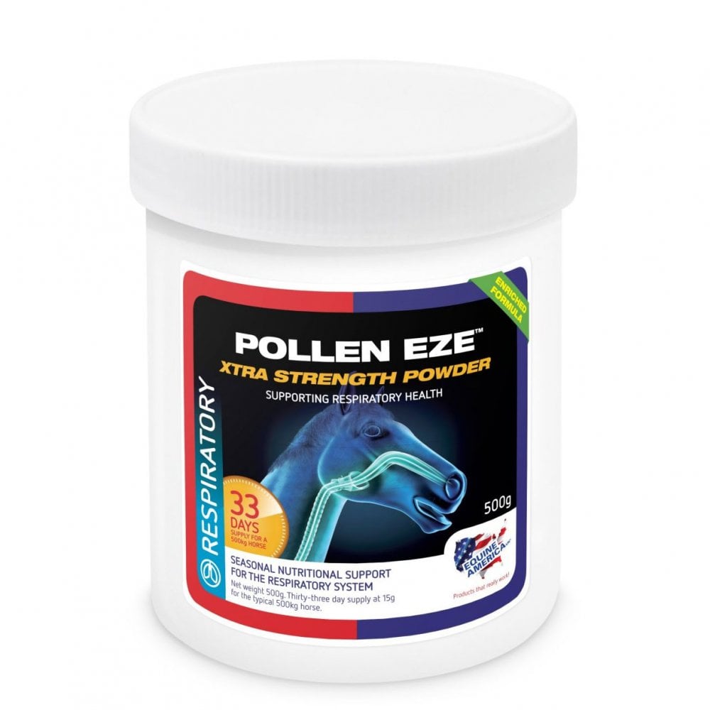 Equine America Pollen Eze Xtra Strength Respiratory Powder 500g