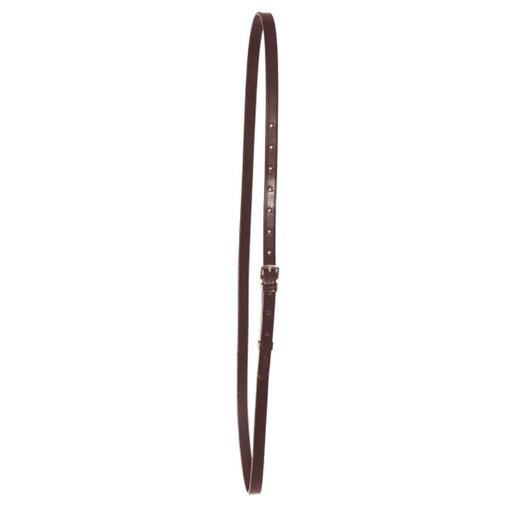 The Ascot Plain Leather Neck Strap in Brown#Brown