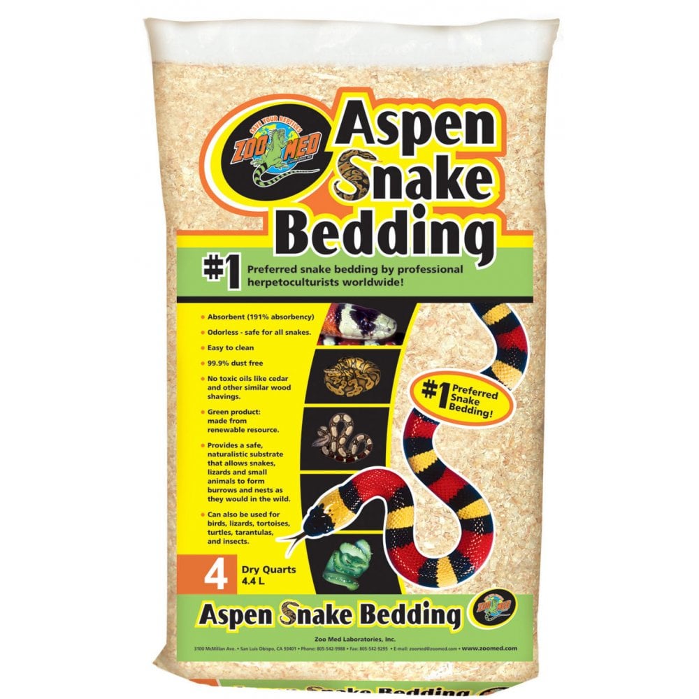 Aspen Snake Bedding 4.4L