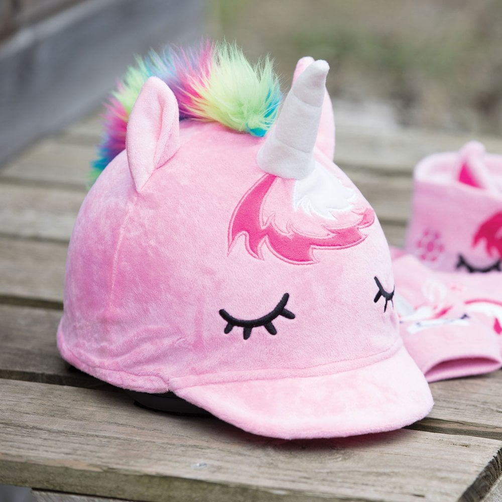 Equetech Childs Unicorn 3D Hat Silk