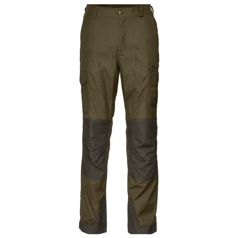 The Seeland Mens Key Point Reinforced Trousers in Green#Green