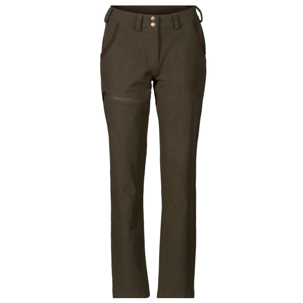 The Seeland Ladies Woodcock Advanced Trousers in Green#Green