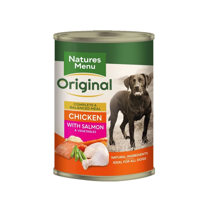 Natures Menu Dog Original Cans with Chicken & Salmon 1 x 400g