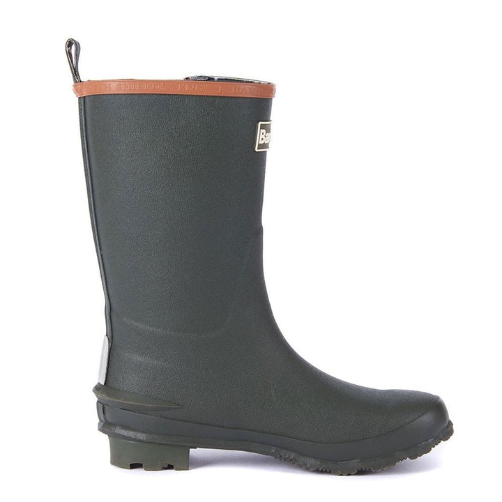 Barbour Kids Simonside Welly in Green#Green