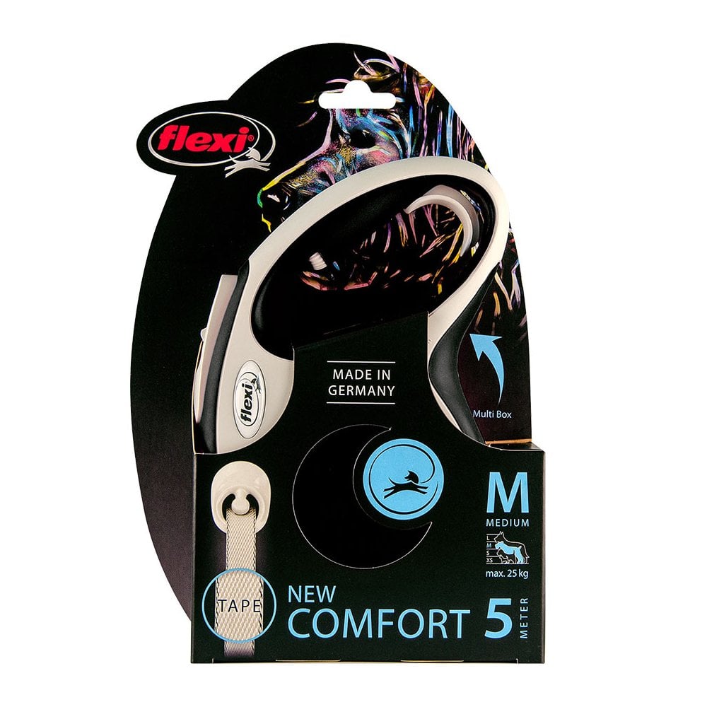 Flexi Comfort Tape Retractable Metre Dog Lead Millbry Hill