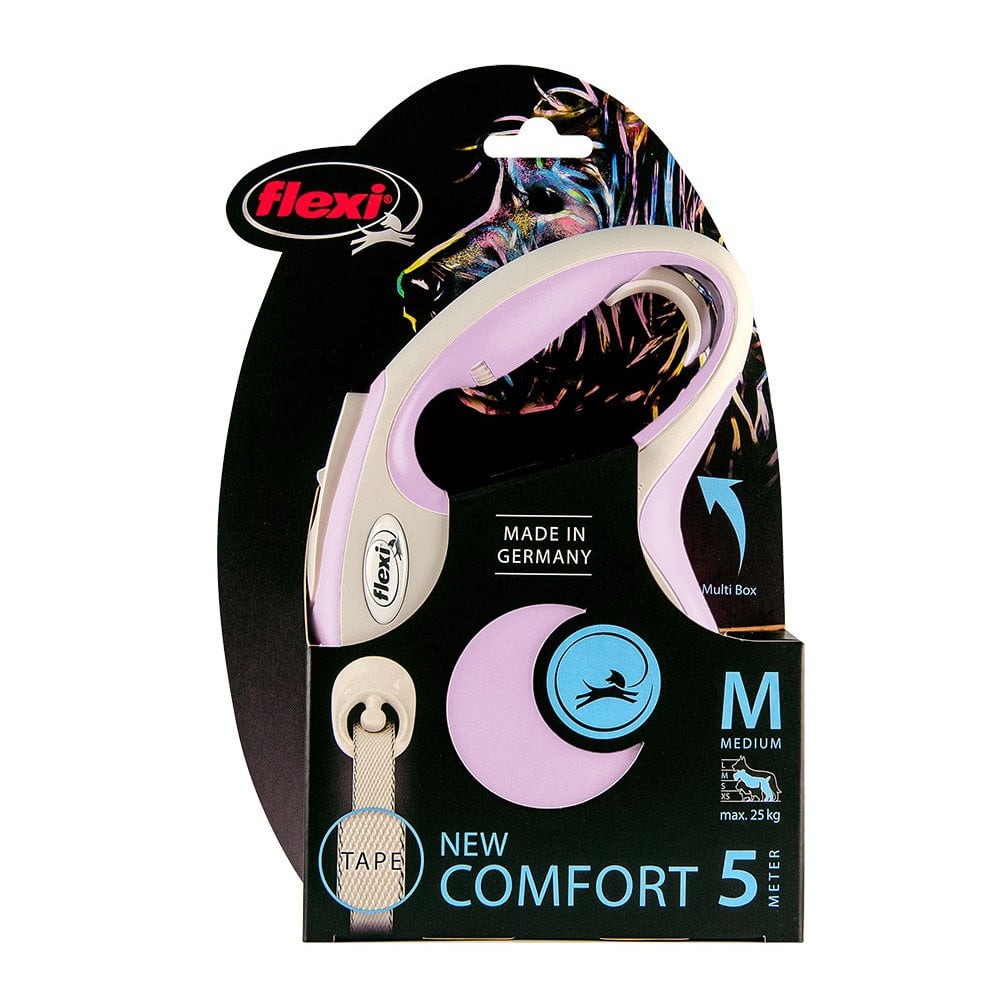 Flexi Comfort Tape Retractable 5 Metre Dog Lead
