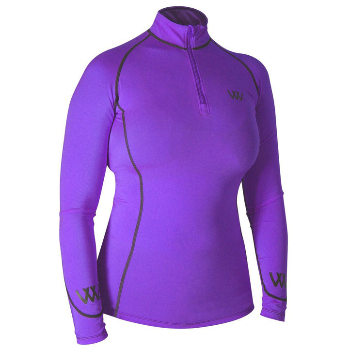 The Woof Wear Performance Riding Shirts in Purple#Purple