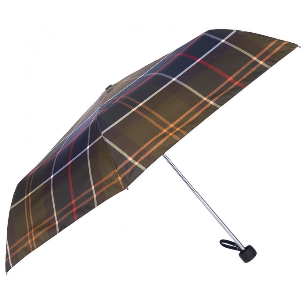 The Barbour Portree Tartan Print Umbrella in Check#Check