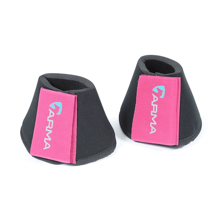 The Shires Arma Neoprene Over Reach Boots in Raspberry#Raspberry