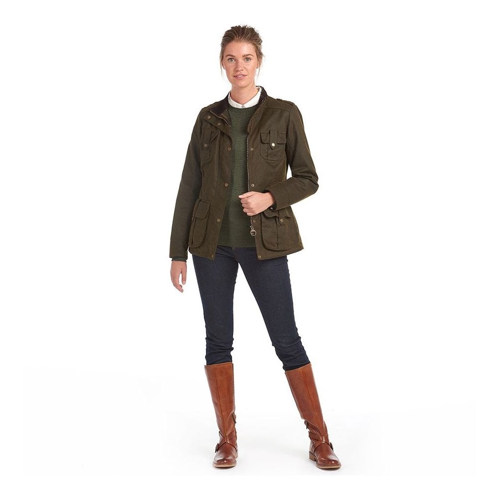 Barbour Ladies Winter Defence Wax Jacket