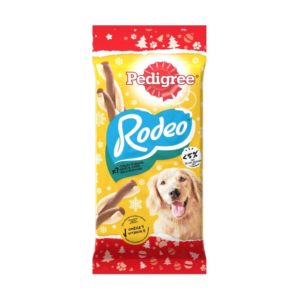 Pedigree Christmas Rodeo Turkey Flavour Dog Treats