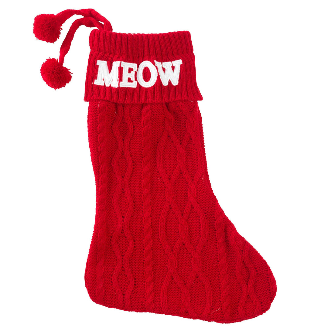 House of Paws Christmas Meow Cat Stocking