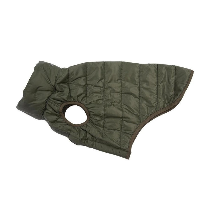 Barbour Baffle Quilt Dog Coat#Green