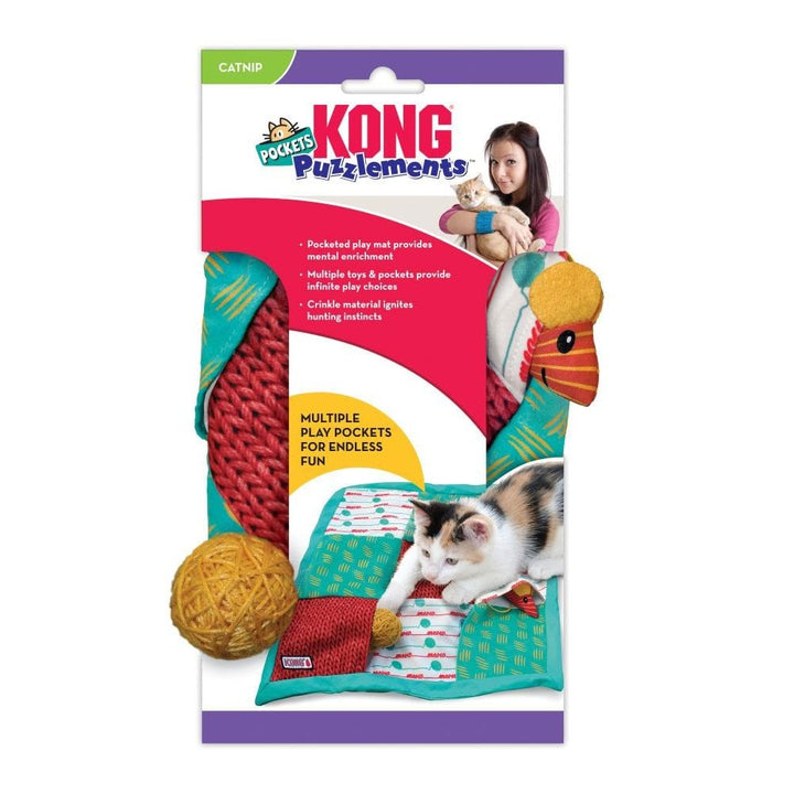 Kong Cat Puzzlements Pockets Cat Toy