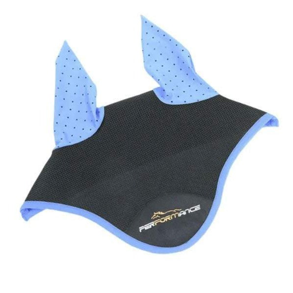 The Shires Performance Ear Bonnet for Horses in Royal Blue#Royal Blue