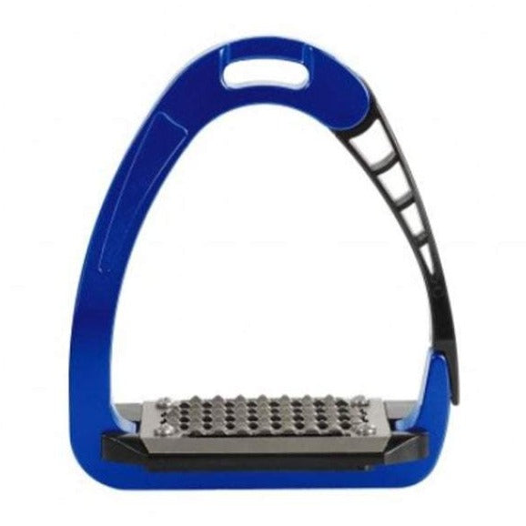 The Acavallo Arena Safety Stirrup in Blue#Blue