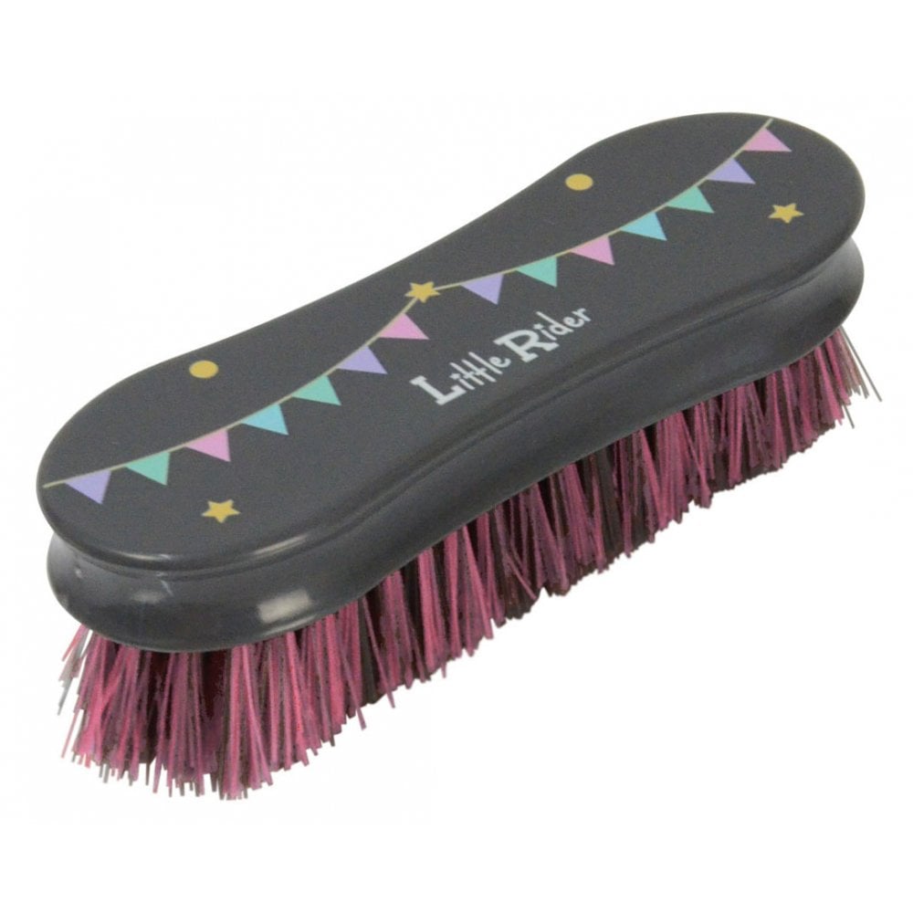 The Little Rider Merry Go Round Face Brush in Grey#Grey