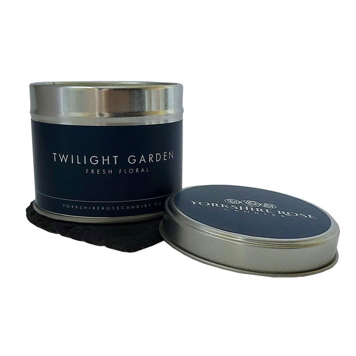 Yorkshire Rose Candles Tin Candle - Twightlight Garden